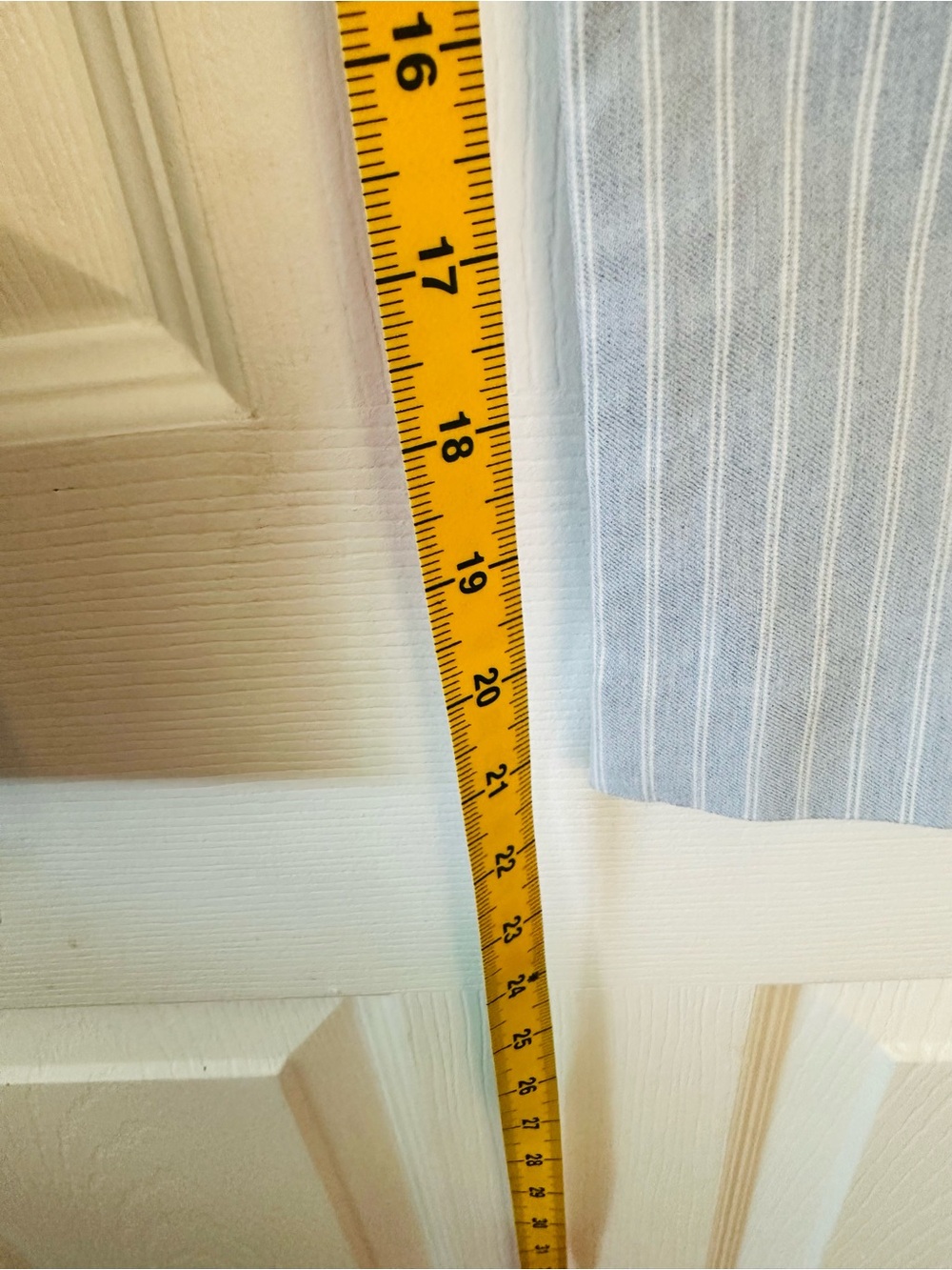 Katherine Barclay Light Blue Pinstriped Sailor Pants - Picture 6 of 8